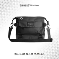 MND DOHA Slingbag Tas Selempang Pria Waterproof Black
