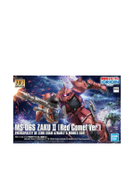โมเดล HG 1/144 MS 06S Zaku II Red Gundam  รุ่น 1057656 สีหลากสี