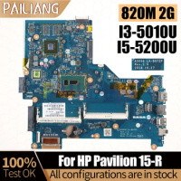 For HP Pavilion 15-R Notebook Mainboard LA-B972P I3-5010U I5-5200U 790668-501 790669-501 Laptop Motherboard Full Tested
