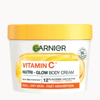 Garnier Vitamin C* Nutri – Glow Body Cream with Mango 380ml