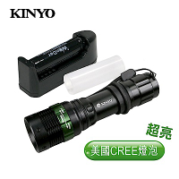 KINYO 180流明LED鋁合金手電筒LED612