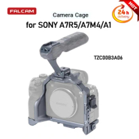FALCAM F22&amp;F38&amp;F50 Handheld Camera Cage Kit Full Cage Protective Frame Camera Expansion for Sony A7R5/A7M4/A1 ,TZC00B3A06