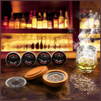 Whiskey Smoker Kit ชุดควันสโมเกอร์เครื่องดื่ม ชุดค็อกเทลค็อกเทลรมควัน พร้อมชิปไม้ ที่กรองควัน สําหรั