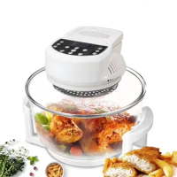 Air Fryer All Glass Visual Large Capacity Household Convection Oven New Heating Electric Oven