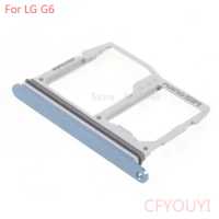 CFYOUYI SIM Card Tray Slot Holder + Micro SD Memory Sim Holder Adapter For LG G6 US997 VS988