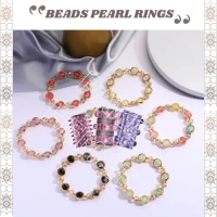 Sale!! Ring Silikon Mutiara Aksesoris Souvenir Banyak Variasi