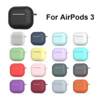 Soft Silicone Case For Apple Airpods 3rd gen Protective Case Bluetooth Wireless Earphon Cover For Air Pods 3 Protective Box Case