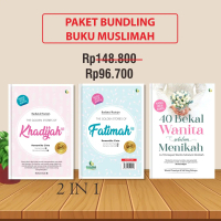 Bundling Buku Muslimah : The Golden Stories of Khadijah & Fatimah  dan 40 Bekal Wanita Sebelum Menik