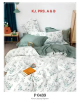 Set bedcover Katun Jepang Asli Import 56 Motif Bunga Super Cantik Kalem Adem by karel prosperity 06