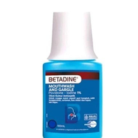 bethadine kumur 190ml - betadin betadine kumur 100