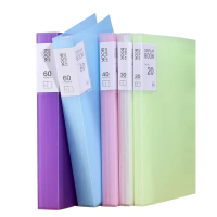 【喵汪森林】A4資料夾20頁x8入組同色(多組優惠/辦公用品/資料收納/文件夾/A4)