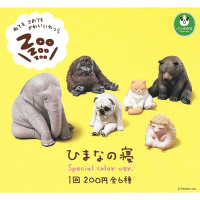全套6款 日本正版 休眠動物園 P3 特別色篇 扭蛋 轉蛋 睡覺動物園 熊貓之穴 ZooZooZoo - 896996