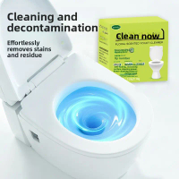Dual-Action In-Tank Toilet Cleaner - Long-Lasting Blue Cleaning Blocks, Fresh Scent & Effective Odor