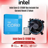 Intel Core i3 12100F 4 Core 8 Threads Alder Lake LGA1700 i3 12100F BOX