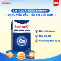 Bestical X – Canxi sinh học chính hãng cung cấp đầy đủ canxi để phát triển toàn diện dành cho các bé