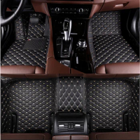 Custom 3D Full Coverage Car Floor Mats for Nissan Sunny 2011-2020 NV200 NAVARA Terra 2018-2022 Interior Accessories Carpet