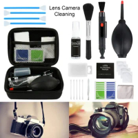 Camera Dust Cleaner Kit DSLR Lens Digital Camera Sensor Cleaning Brush for Sony Fujifilm Nikon Canon SLR DV Cameras Clean Set