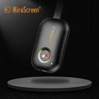 MiraScreen Wireless HDMI-Compatible Miracast Airplay Mirroring Receiver 4K EZMira Cast 5G WIFI Display Dongle Chrome Google Home