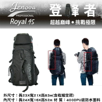 【eYe攝影】JENOVA ROYAL 95 皇家攝影背包 相機包 登山 雙肩後背 2機6鏡 腰包 防盜包 附防雨罩
