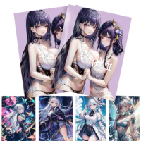 Miss You Cards Collection New Goddess Story Series Genshin Impact Role Anime Pretty Girl Attractive Rare Cards Birthday Gift