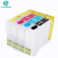 TINTENMEER T04E REFILLABLE EMPTY CARTRIDGE WITH AUTO RESET CHIP For Epson WF-2831 WF-2851 XP-2101 XP-4101