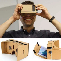Portable Virtual Reality Glasses Google Cardboard Glasses 3D VR Glasses Movies for iPhone SmartPhones Headset For Xiaomi