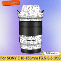 For SONY E 18-135mm F3.5-5.6 OSS Lens Sticker Protective Skin Decal Vinyl Wrap Film Anti-Scratch Protector Coat SEL18135 E18135