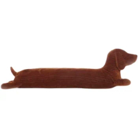 55-120cm Dachshund Dog Cushion Lover Brown Cute Short Legged Dachshund Dog Cushion Plush Doll