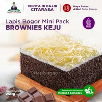 Lapis Bogor Sangkuriang Brownies Keju - Mini Pack (250gr) - Oleh-oleh Khas Bogor