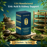 MASTER-URI Botanical Beverage Mix Lemon | Orthosiphon Stamineus & Strobilanthes Crispus | Uric Acid 