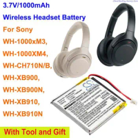 1000mah bateria lis1662hnpc para sony WH-1000xM3, WH-1000XM4, WH-CH710N/b, WH-XB900, WH-XB900N
