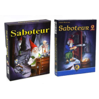 English Saboteur Board Game Cards Table Games Funny Board Card Games for Families Party Dwarf Gold Mine Digging Miner Board Game