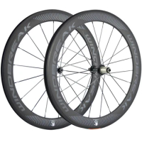 WINDBREAK 60mm Carbon Clincher Wheelset Road Bicycle 700C Wheels Matte Chinese Carbon Fibre