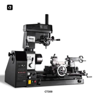 Ct300 Household Lathe Small Multi-Function Car Drilling and Milling Machine Metal Milling Machine Lathe
