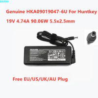 Genuine Huntkey HKA09019047-6U 19V 4.74A 90W 90.06W 5.5x2.5mm AC Adapter For Intel NUC 8 10 Power Supply Charger