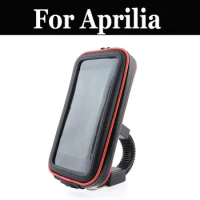 1pc Mtb Bike Phone Holder Waterproof Case Bag Bicycle Motorcycle Mount For Aprilia Sportcity Cube 250 One 50 125 Blue Marline