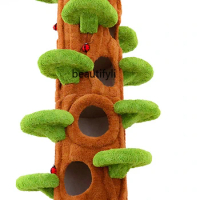 TONTINE Chamfer Large Cat Tree Jumping Platform Integrated Solid Wood Cat Rack Villa Cat Nest Does Not Occupy a Tree Hole