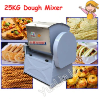 25KG Commercial Flour Dough Mixer Chinese Automatic Steamed Bun Kneading Machine