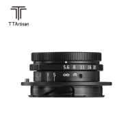 TTArtisan M 28mm F5.6 Lens Wide Angle Full Fame Black Color Camera Lens for Leica M Mount For Leica M240 M6 M7 M8 M9 M9p M10