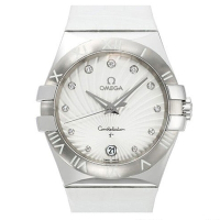 OMEGA 歐米茄 星座系列 石英放射狀面皮帶款(123.13.35.60.52.001)x35mm