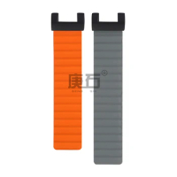 Silicone Double sided Magnetic watch band Strap For Huami Amazfit T-Rex and T-rex Pro watch