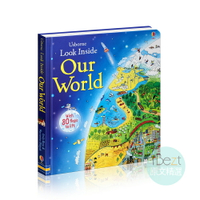 Usborne Look Inside Our world | 外文 | Usborne | 繪本 | 百科 | 翻翻 | 世界 | 知識 | 地球 |