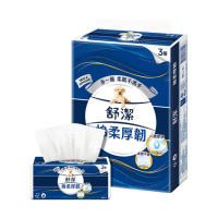 【Kleenex 舒潔】棉柔厚韌三層抽取衛生紙 90抽x48包/箱 箱購(三層衛生紙)