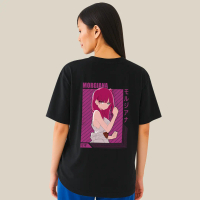 Baju Polos DTF Laki Perempuan Anime | Kata Kata Keren JUMBO M - 4XL | Bahan Awet dan Tebal 24s Distr