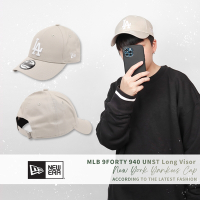 New Era 帽子 9FORTY 男女款 卡其 老帽 棒球帽 洛杉磯道奇 MLB 大聯盟 NE13529356