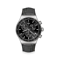 Swatch Irony 金屬Chrono系列手錶 CARBONIUM DREAM (43mm) 男錶 女錶