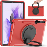 For Samsung Galaxy Tab S5E 10.5 2019 T720 T725 Case Kids Safe Pull Ring Tablet Cover S6 10.5 T860 T865 T867 S8 11 SM-X700 X706