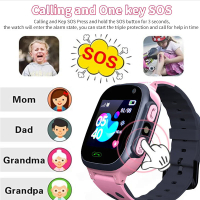 XIGChildren ซิมการ์ด Anti-Lost นาฬิกาสำหรับเด็กสมาร์ทนาฬิกาชายหญิง GPS กันน้ำ Smartwatch นาฬิกา Location Tracker ChildR2023
