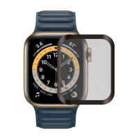 【Metal-Slim】Apple Watch Series 6 44mm(3D全膠滿版保護貼)