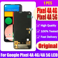 Original For Google Pixel 4A 4G G025J LCD Display Touch Screen Digitizer Assembly Replacement For Google Pixel 4A 5G GD1YQ LCD